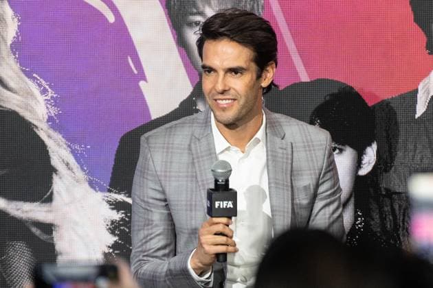 May 14, 2026, Bronx, New York, USA: Kaka attends announcement that Madonna, Shakira and BTS will highlight 2026 FIFA World Cup Final halftime show at Spring Studios in New York, NY, USA on May 14, 2026. Bronx USA  - ZUMAr339 20260514_znp_r339_007 Copyright: xLevxRadinx