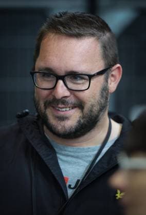 Victim Nicolas Delvigne pictured during the trial of P. and A. Falzone, at the Court of Appeal of Mons, on Friday 15 May 2026. The trial of the two men concerns the 2022 tragedy in Strepy-Bracquegnies, where a car plowed into a carnival parade around 5:00. Six people died at the scene, and a seventh months later in the hospital. P. Falzone is charged with seven murder and 81 attempted murder. A. Falzone with failure to render aid to a person in danger. Today the court continues to hear the victims.  VIRGINIExLEFOUR 173949497