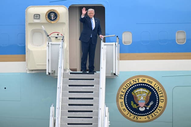 (260515) -- BEIJING, May 15, 2026 -- U.S. President Donald Trump leaves Beijing on May 15, 2026, concluding his state visit to China. ) CHINA-BEIJING-U.S.-TRUMP-DEPARTURE (CN) JinxLiangkuai 
