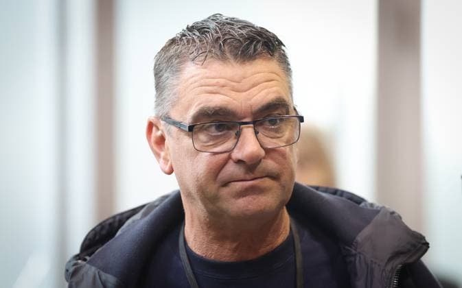 Civil party Romani Fabien pictured during the trial of P. and A. Falzone, at the Court of Appeal of Mons, on Friday 15 May 2026. The trial of the two men concerns the 2022 tragedy in Strepy-Bracquegnies, where a car plowed into a carnival parade around 5:00. Six people died at the scene, and a seventh months later in the hospital. P. Falzone is charged with seven murder and 81 attempted murder. A. Falzone with failure to render aid to a person in danger. Today the court continues to hear the victims.  VIRGINIExLEFOUR 173951189