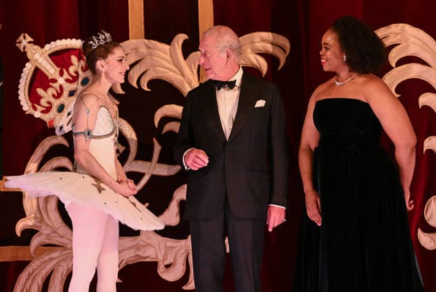 . 14 05 2026. London, United Kingdom. King Charles III at a special performance of Spring Gala: Stories from The Royal Ballet and The Royal Opera at the Royal Opera House in London.  xPoolx xi-Imagesx IIM-26774-0015