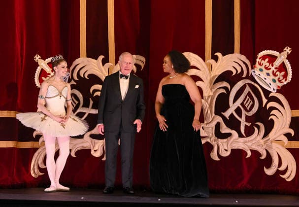 . 14 05 2026. London, United Kingdom. King Charles III at a special performance of Spring Gala: Stories from The Royal Ballet and The Royal Opera at the Royal Opera House in London.  xPoolx xi-Imagesx IIM-26774-0016