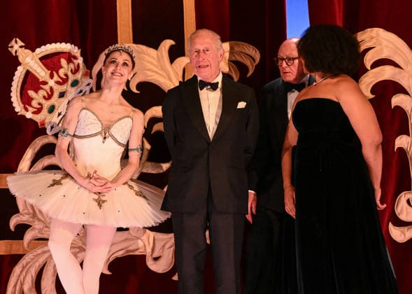 . 14 05 2026. London, United Kingdom. King Charles III at a special performance of Spring Gala: Stories from The Royal Ballet and The Royal Opera at the Royal Opera House in London.  xPoolx xi-Imagesx IIM-26774-0017