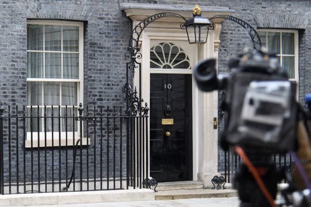 Media in Downing Street, London, UK - Friday 15 May 2026 A general view of Media seen in Downing Street, London, England, UK on Friday 15 May, 2026 after Health Secretary announced his resignation yesterday leading to a pending leadership contest for British Prime Minister Sir Keir Starmer., Credit:Justin Ng Avalon UK, England, London, Downing Street  Copyright: xJustinxNgx xAvalonx 1099131011
