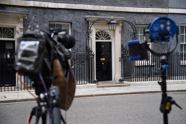 Media in Downing Street, London, UK - Friday 15 May 2026 A general view of Media seen in Downing Street, London, England, UK on Friday 15 May, 2026 after Health Secretary announced his resignation yesterday leading to a pending leadership contest for British Prime Minister Sir Keir Starmer., Credit:Justin Ng Avalon UK, England, London, Downing Street  Copyright: xJustinxNgx xAvalonx 1099131053