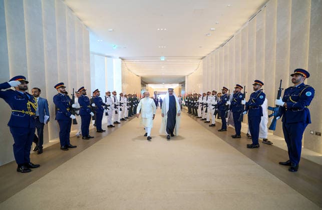 Politics, Diplomacy, Government India UAE ties soar higher as PM Modi strengthens a strategic friendship built on progress and partnership. Abu Dhabi United Arab Emirates Copyright: xSeshadrixSukumarx