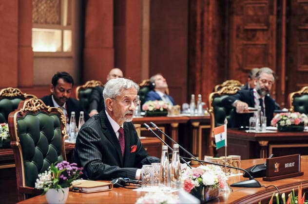 RECORD DATE NOT STATED EAM S. Jaishankar chairs BRICS India 2026 FMM Session New Delhi, May 15 (ANI): External Affairs Minister S. Jaishankar speaks during BRICS India 2026 Foreign Ministers Meeting session on ˜Reforms of Global Governance and Multilateral System™, in New Delhi on Friday. (@DrSJaishankar ANI Photo) New Delhi Delhi India Copyright: xANIx ANI_20260515186