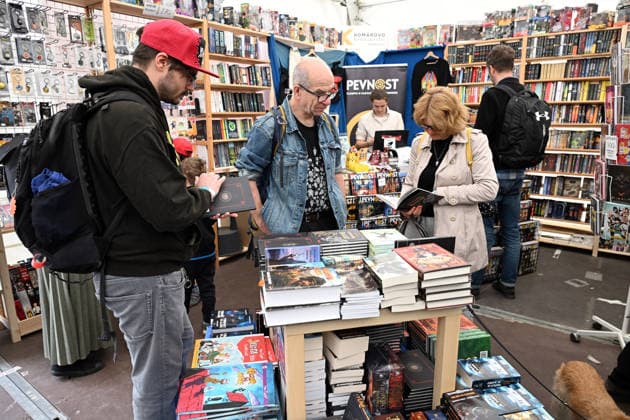 31st Book World Prague 2026 fair and literary festival in Prague, Czech Republic, May 15, 2026, to last until May 17. (CTKxPhoto KaterinaxSulova) CTKPhotoP2026051506651  CTKPhotoP2026051506651