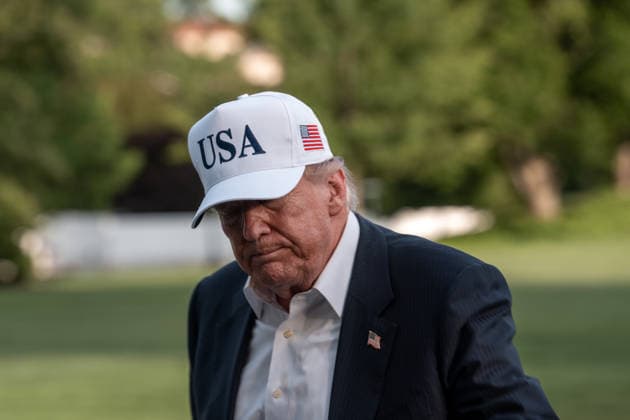 May 15, 2026, Washington, Dc, United States: President DONALD TRUMP returns to the White House following a trip to China on May 15, 2026. Washington United States - ZUMAl312 20260515_znp_l312_034 Copyright: xAndrewxLeydenx