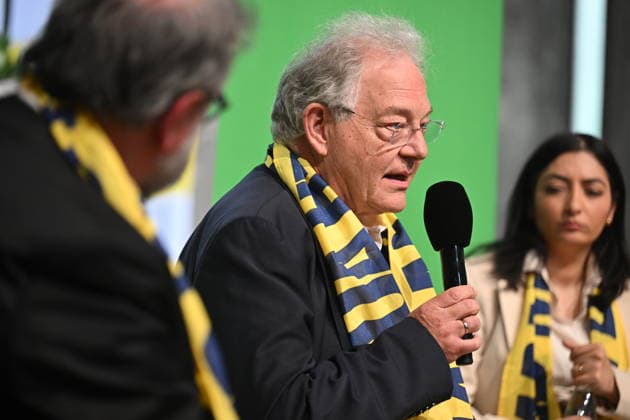 Ulrich Hemel, Honorary Chairman of the Association of Catholic Entrepreneurs, speaks on the panel Who owns Copyright: epd-bild DanielxPeter DSC_4276.jpeg