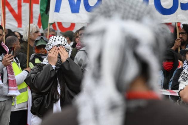 Demonstration held in Berlin to commemorate the 78th anniversary of Nakba BERLIN, GERMANY - MAY 16: Demonstrators gather at Oranienplatz to mark the 78th anniversary of the Nakba in Berlin, Germany on May 16, 2026. Protesters chanted slogans and carried Palestinian flags during the commemoration rally. Halil Sagirkaya Anadolu Berlin Germany. Editorial use only. Please get in touch for any other usage.  Copyright: x2026xAnadoluxHalilxSagirkayax