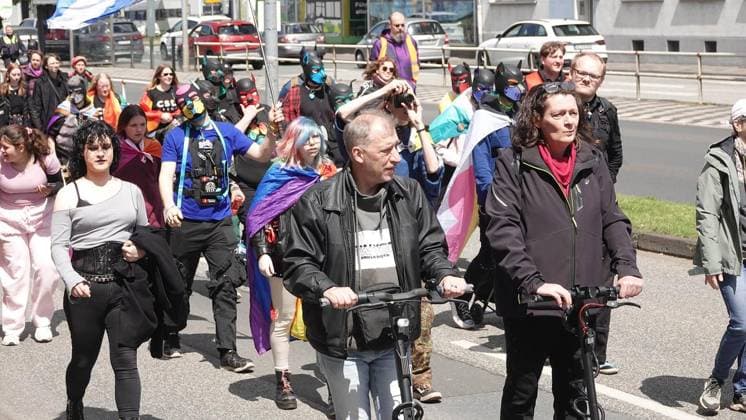 Christopher Street Day demo parade 2026 FOR EDITORIAL PURPOSES ONLY EDITORIAL USE ONLY p Impression of the Christopher Street Day demo parade on Saturday, 16 05 2026 on the Ringstraße in Gelsenkirchen Germany NRW Gelsenkirchen Copyright MichaelxKorte Copyright: MichaelxKorte doc85vfijx3ivr4iigpj9f ,EDITORIAL USE ONLY Copyright: MichaelxKorte
