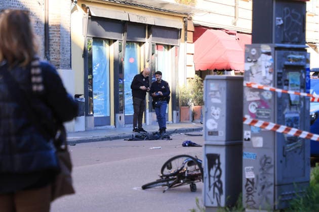 May 16, 2026, Modena: Forze dell ordine e di soccorso dopo che un auto a velocitÃ sostenuta ha falciato una decina di persone a piedi, in centro a Modena, 16 maggio 2026. Ci sono feriti, alcuni in modo grave. Law enforcement and emergency workers respond after a car plowed into a dozen pedestrians in downtown Modena, Italy, 16 May 2026. Some people were injured, some seriously. ANSA GIORGIA BASSOLI Modena  - ZUMAa110 20260516_zaf_a110_041 Copyright: xGiorgiaxBassolix