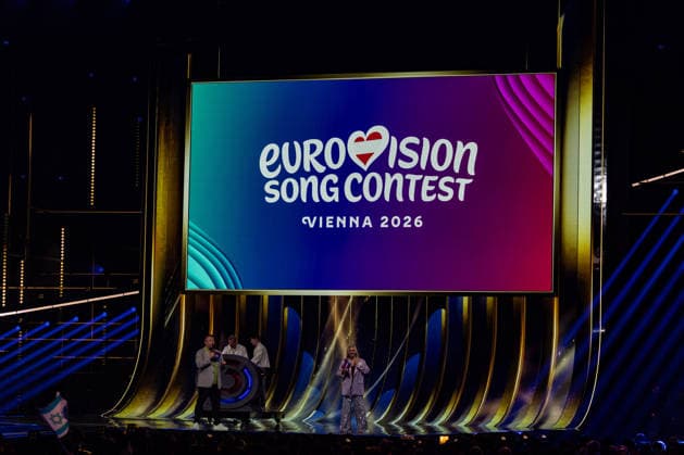 Eurovision Song Contest 2025 Grand Final, 16 05 2026 VIENNA, AUSTRIA 16 MAY 2026 Image shows Eurovision 2026 stage in Vienna during Eurovision Song Contest 2025 Grand Final at Wiener Stadthalle on 16 05 2026 in Vienna, Austria Vienna Wiener Stadthalle Austria Copyright: xBEAUTIFULxSPORTS Froehlichx