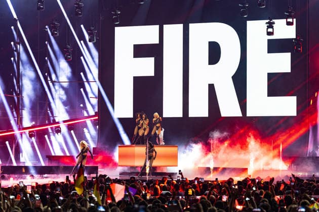 Eurovision Song Contest 2025 Grand Final, 16 05 2026 VIENNA, AUSTRIA 16 MAY 2026 Image shows Germany singer Sarah Engels for Germany performing the song Fire during Eurovision Song Contest 2025 Grand Final at Wiener Stadthalle on 16 05 2026 in Vienna, Austria Vienna Wiener Stadthalle Austria Copyright: xBEAUTIFULxSPORTS Froehlichx
