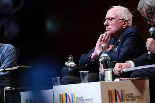 Bernie Sanders at the Turin International Book Fair 2026 in Turin, Italy - 16 May 2026 United States Senator Bernie Sanders attends an event during the third day of the Turin International Book Fair at Lingotto Fiere. Turin Italy Copyright: xDavidexDixLallax xSOPAxImagesx DDILALLA-2967