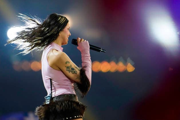 Eurovision 2026 Vienna, Austria 20260516 Bulgarias DARA with Bangaranga won the final of the Eurovision Song Contest 2026 in Wiener Stadthalle Photo Terje Bendiksby NTB Vienna, Austria AntYBY3AIFs EDITORIAL USE ONLY Ref ENTAntYBY3AIFs jpg  Copyright: xTerjexBendiksbyx xNTBx