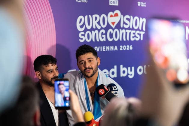 Eurovision Song Contest 2025 Grand Final, 17 05 2026 VIENNA, AUSTRIA 17 MAY 2026 Image shows Israel singer Noam Bettan Press Conference during Eurovision Song Contest 2025 Grand Final at Wiener Stadthalle on 17 05 2026 in Vienna, Austria Vienna Wiener Stadthalle Austria Copyright: xBEAUTIFULxSPORTS Froehlichx