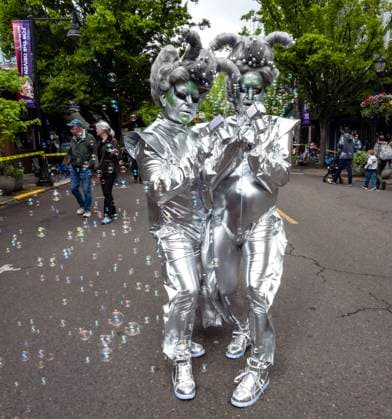 May 16,, 2026 - McMinnville, Oregon, USA - The 26th Annual McMenamins Hotel Oregon UFO Fest commemorates the purported 1950 sighting of a UFO by McMinnville farmer Paul Trent, who made several photos of a disc-shaped object hovering over his land. Mcminnville USA  - ZUMAce6_ 20260516_zaf_ce6_008 Copyright: xBrianxCahnx