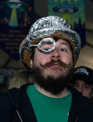 May 16,, 2026 - McMinnville, Oregon, USA - The 26th Annual McMenamins Hotel Oregon UFO Fest commemorates the purported 1950 sighting of a UFO by McMinnville farmer Paul Trent, who made several photos of a disc-shaped object hovering over his land. Mcminnville USA  - ZUMAce6_ 20260516_zaf_ce6_021 Copyright: xBrianxCahnx