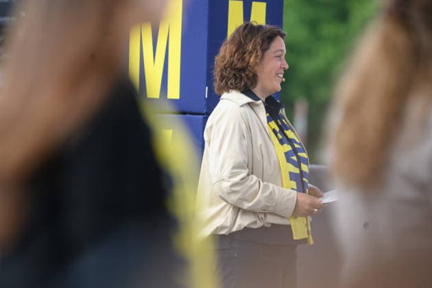 The 104th German Katholikentag in Wuerzburg ended on Sunday 17 May 2026 with a closing service on Residenzplatz Photo Katrin Brockmoeller Brockmoeller , Director of Kath Bibelwerk Tens of thousands of participants h Copyright: epd-bild DanielxPeter 260517_abschlussgottedienst_katholikentag_dsc_5892