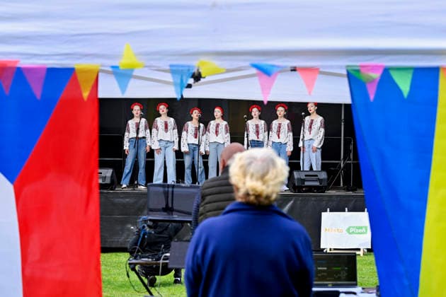 International festival Slavic Sources, interconnecting Czech and Ukrainian communities, was held in Plzen, Czech Republic, on May 17, 2026. (CTKxPhoto MiroslavxChaloupka) CTKPhotoP2026051703867  CTKPhotoP2026051703867