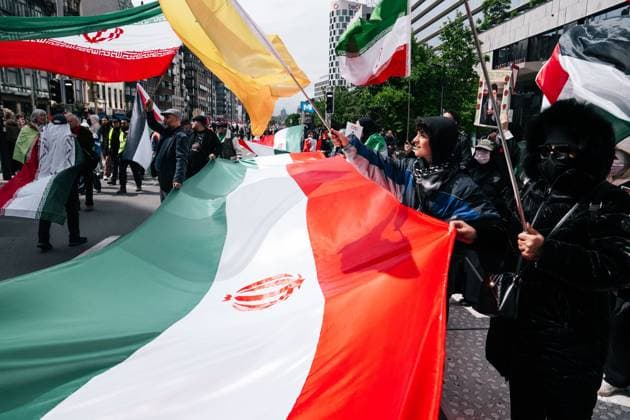 Citizens take the streets for a national demonstration organized by several civil society organizations in solidarity with the Palestinian people, Sunday 17 May 2026, in Brussels. MARIUS BURGELMAN  MariusxBurgelman 174155315