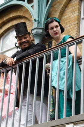 Grand Flaneur Walk 2026 at Covent Garden, London, UK - 17 May, 2026 People dressed in vintage clothing take part in the Grand Flaneur Walk 2026 event in Covent Garden, London, England, UK on Sunday 17 May, 2026., Credit:Justin Ng Avalon UK, England, London, Covent Garden  Copyright: xJustinxNgx xAvalonx 1099800923