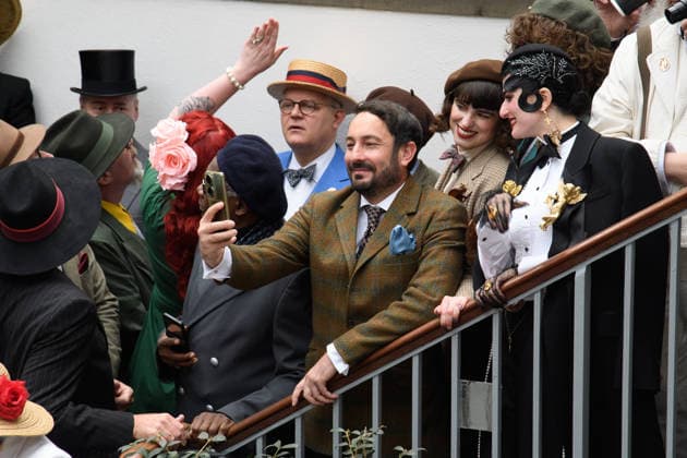 Grand Flaneur Walk 2026 at Covent Garden, London, UK - 17 May, 2026 People dressed in vintage clothing take part in the Grand Flaneur Walk 2026 event in Covent Garden, London, England, UK on Sunday 17 May, 2026., Credit:Justin Ng Avalon UK, England, London, Covent Garden  Copyright: xJustinxNgx xAvalonx 1099800987