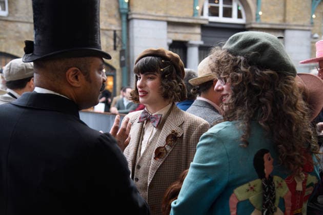 Grand Flaneur Walk 2026 at Covent Garden, London, UK - 17 May, 2026 People dressed in vintage clothing take part in the Grand Flaneur Walk 2026 event in Covent Garden, London, England, UK on Sunday 17 May, 2026., Credit:Justin Ng Avalon UK, England, London, Covent Garden  Copyright: xJustinxNgx xAvalonx 1099801056