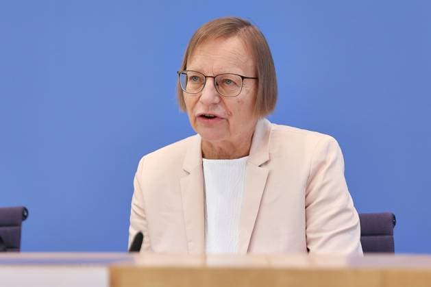 Berlin, Germany, 18 05 2026 Federal Press Conference Publication of review report on the calculation of German greenhouse gas emissions in 2025 and 2026 Barbara Schlomann, Fraunhofer Institute Copyright: xdtsxNachrichtenagenturx dts_119141