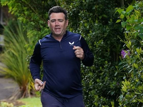 Greater Manchester Mayor Andy Burnham WARRINGTON, UNITED KINGDOM - MAY 18: Greater Manchester Mayor Andy Burnham goes for run near his home in Warrington, United Kingdom on May 18, 2026. The mayor of Greater Manchester, who is widely regarded as one of the top potential challengers to Prime Minister Keir Starmer, has been allowed to participate in the candidate selection process for the Makerfield by-election, according to media reports. Ioannis Alexopoulos Anadolu Warrington United Kingdom. Editorial use only. Please get in touch for any other usage.  Copyright: x2026xAnadoluxIoannisxAlexopoulosx