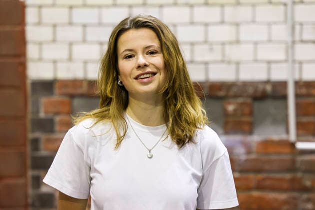 Luisa Marie Neubauer, German activist and publicist, is a participant at the digital trade fair re publica on 18 05 26 in Berlin Luisa Marie Neubauer at the re publica in Berlin