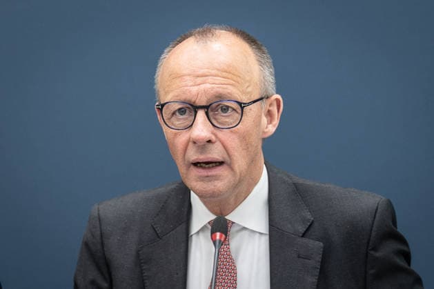 Federal Chancellor Friedrich Merz Opening pictures before the Federal Executive Committee meeting of the CDU in the Konrad Adenauer Haus, Berlin Berlin Germany Konrad Adenauer Haus