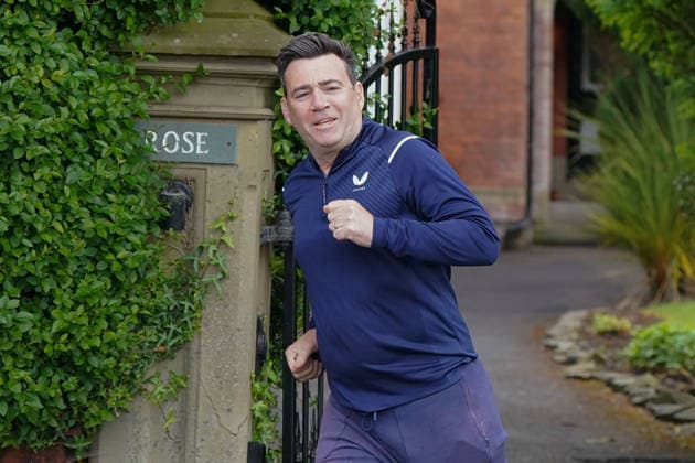 Greater Manchester Mayor Andy Burnham WARRINGTON, UNITED KINGDOM - MAY 18: Greater Manchester Mayor Andy Burnham goes for run near his home in Warrington, United Kingdom on May 18, 2026. The mayor of Greater Manchester, who is widely regarded as one of the top potential challengers to Prime Minister Keir Starmer, has been allowed to participate in the candidate selection process for the Makerfield by-election, according to media reports. Loannis Alexopoulos Anadolu Warrinton United Kingdom. Editorial use only. Please get in touch for any other usage.  Copyright: x2026xAnadoluxLoannisxAlexopoulosx