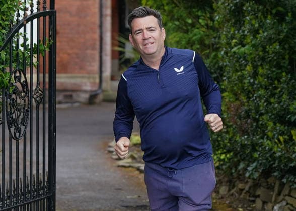 Greater Manchester Mayor Andy Burnham WARRINGTON, UNITED KINGDOM - MAY 18: Greater Manchester Mayor Andy Burnham goes for run near his home in Warrington, United Kingdom on May 18, 2026. The mayor of Greater Manchester, who is widely regarded as one of the top potential challengers to Prime Minister Keir Starmer, has been allowed to participate in the candidate selection process for the Makerfield by-election, according to media reports. Loannis Alexopoulos Anadolu Warrinton United Kingdom. Editorial use only. Please get in touch for any other usage.  Copyright: x2026xAnadoluxLoannisxAlexopoulosx