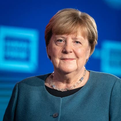 Former German Chancellor Angela Merkel at the WDR Europaforum as part of the re publica 2026 digital conference re publica 2026 in Berlin, Berlin Berlin Germany Event location STATION