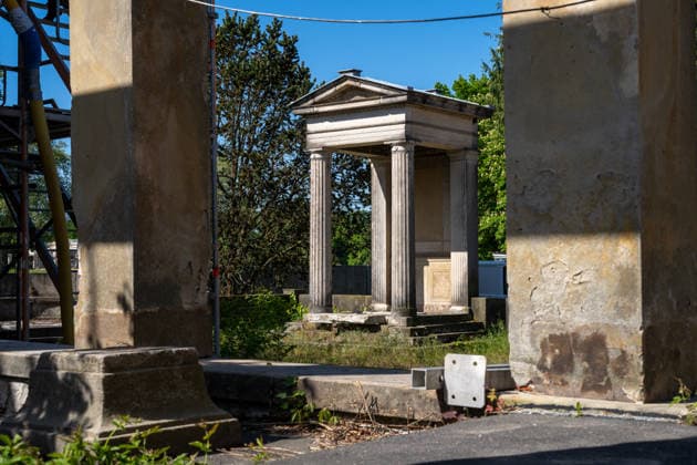 Art Culture Architecture History 18 05 2026 Potsdam State Capital Brandenburg Prussian Palaces and Gardens Foundation Berlin Brandenburg Topping-out ceremony Roman baths in Potsdams Sanssouci Park to be extensively renovated Potsdam GER