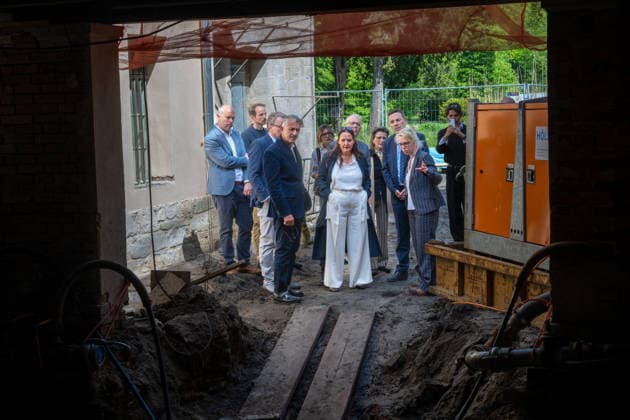Art Culture Architecture History 18 05 2026 Potsdam State Capital Brandenburg Prussian Palaces and Gardens Foundation Berlin Brandenburg Topping-out ceremony Roman baths in Potsdams Sanssouci Park to be extensively renovated Minister of Science, Research and Culture of the State of Brandenburg, Dr. Manja Schüle Centre Potsdam GER