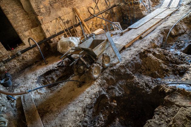 Art Culture Architecture History 18 05 2026 Potsdam State Capital Brandenburg Prussian Palaces and Gardens Foundation Berlin Brandenburg Topping-out ceremony Roman baths in Potsdams Sanssouci Park to be extensively renovated Potsdam GER