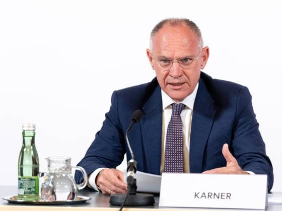 20260518 Pressekonferenz Rueckblick auf die ESC-Woche aus polizeilicher Sicht WIEN, OESTERREICH - MAI 18: Bundesminister fuer Inneres Gerhard Karner (OeVP) bei der Pressekonferenz - Rueckblick auf die ESC-Woche aus polizeilicher Sicht im Bundesministerium fuer Inneres am 18. Mai 2026 in Wien, Oesterreich. 260518_SEPA_10_006 Copyright: xMichaelxIndrax SEPAxMedia