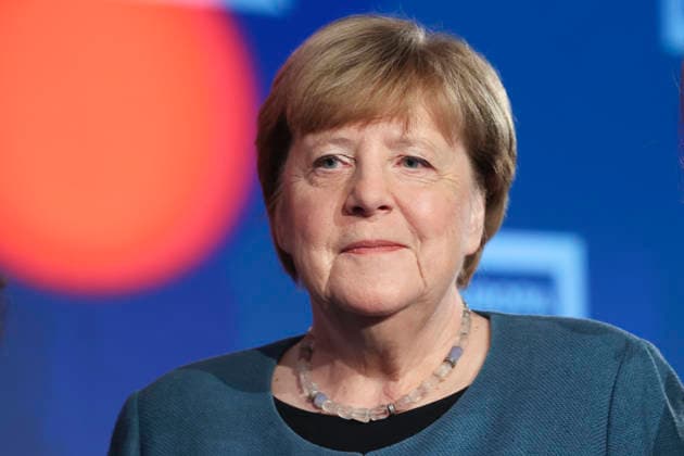 Angela Merkel, former German Chancellor at the WDR Europaforum at the Re publica digital trade fair under the motto Never Gonna Give You Up opens at The Station on 18 05 26 in Berlin Angela Merkel speaks at the Re publica 2026 in Berlin