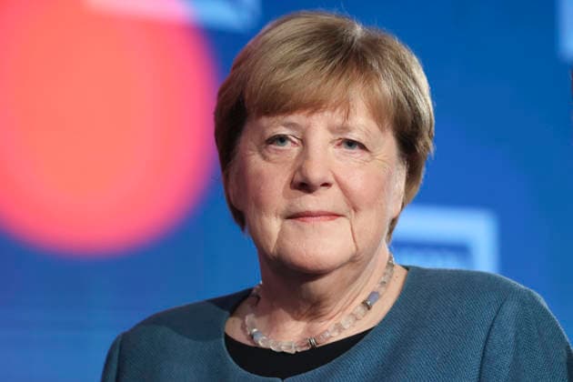 Angela Merkel, former German Chancellor at the WDR Europaforum at the Re publica digital trade fair under the motto Never Gonna Give You Up opens at The Station on 18 05 26 in Berlin Angela Merkel speaks at the Re publica 2026 in Berlin