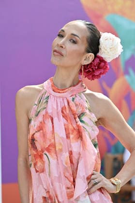 RHS Chelsea Flower Show, London, UK, 18 May 2026. London, UK, 18 May 2026. Myleene Klass at the RHS Chelsea Flower Show, Royal Hospital Chelsea, London, UK., Credit:Lee Floyd Lee Floyd - B3214 Avalon UK, London, Royal Hospital Chelsea  Copyright: xLeexFloydx xLeexFloydx-xB3214x xAvalonx 1100045961