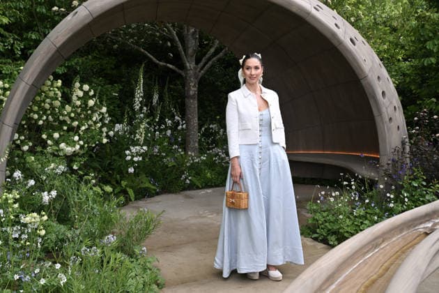 RHS Chelsea Flower Show, London, UK, 18 May 2026. London, UK, 18 May 2026. Rachel Duffy of the Traitors in the Parkinsons UK Garden at the RHS Chelsea Flower Show, Royal Hospital Chelsea, London, UK., Credit:Lee Floyd Lee Floyd - B3214 Avalon UK, London, Royal Hospital Chelsea  Copyright: xLeexFloydx xLeexFloydx-xB3214x xAvalonx 1100046135