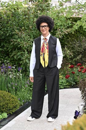 RHS Chelsea Flower Show, London, UK, 18 May 2026. London, UK, 18 May 2026. Golda Rosheuvel in the Boodles Garden at the RHS Chelsea Flower Show, Royal Hospital Chelsea, London, UK., Credit:Lee Floyd Lee Floyd - B3214 Avalon UK, London, Royal Hospital Chelsea  Copyright: xLeexFloydx xLeexFloydx-xB3214x xAvalonx 1100046174