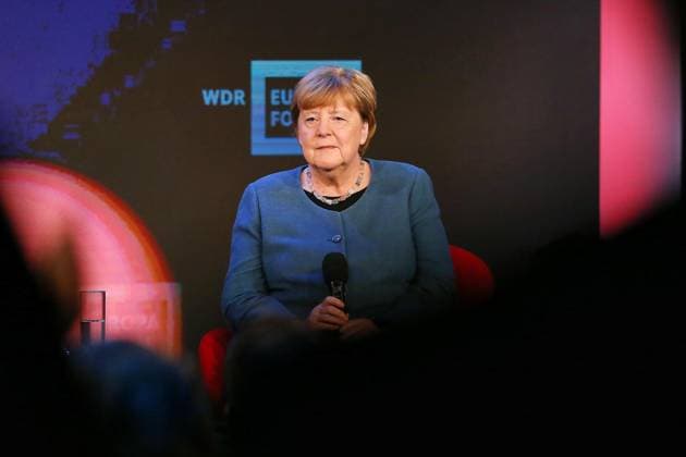 Berlin, Germany, 18 05 2026 Station Digital trade fair Re publica 2026 Former Chancellor Angela Merkel in the WDR Europaforum program Copyright: xdtsxNachrichtenagenturx dts_119168