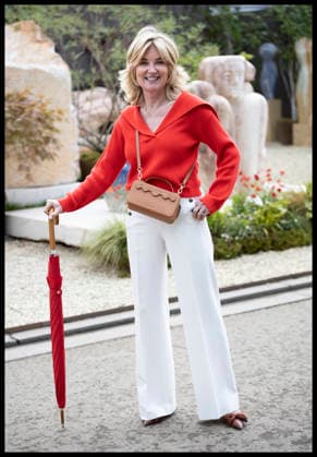 . 18 05 2026. London, United Kingdom. TV presenter Anthea Turner at the opening day of the Chelsea Flower Show in London.  xStephenxLockx xi-Imagesx IIM-26779-0079