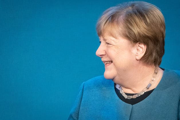 Former German Chancellor Angela Merkel at the WDR Europaforum as part of the re publica 2026 digital conference re publica 2026 in Berlin, Berlin Berlin Germany Event location STATION