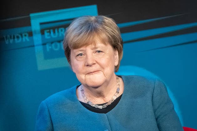 Former German Chancellor Angela Merkel at the WDR Europaforum as part of the re publica 2026 digital conference re publica 2026 in Berlin, Berlin Berlin Germany Event location STATION